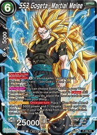 SS3 Gogeta, Martial Melee (Unison Warrior Series Tournament Pack Vol.3) (P-286) [Tournament Promotion Cards] | Black Swamp Games