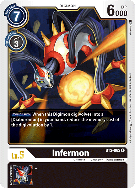 Infermon [BT2-062] [Release Special Booster Ver.1.0] | Black Swamp Games