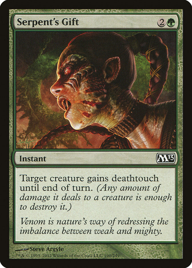Serpent's Gift [Magic 2013] | Black Swamp Games