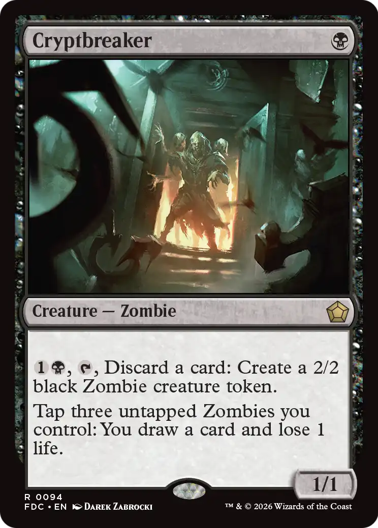 Cryptbreaker [Foundations Commander] | Black Swamp Games