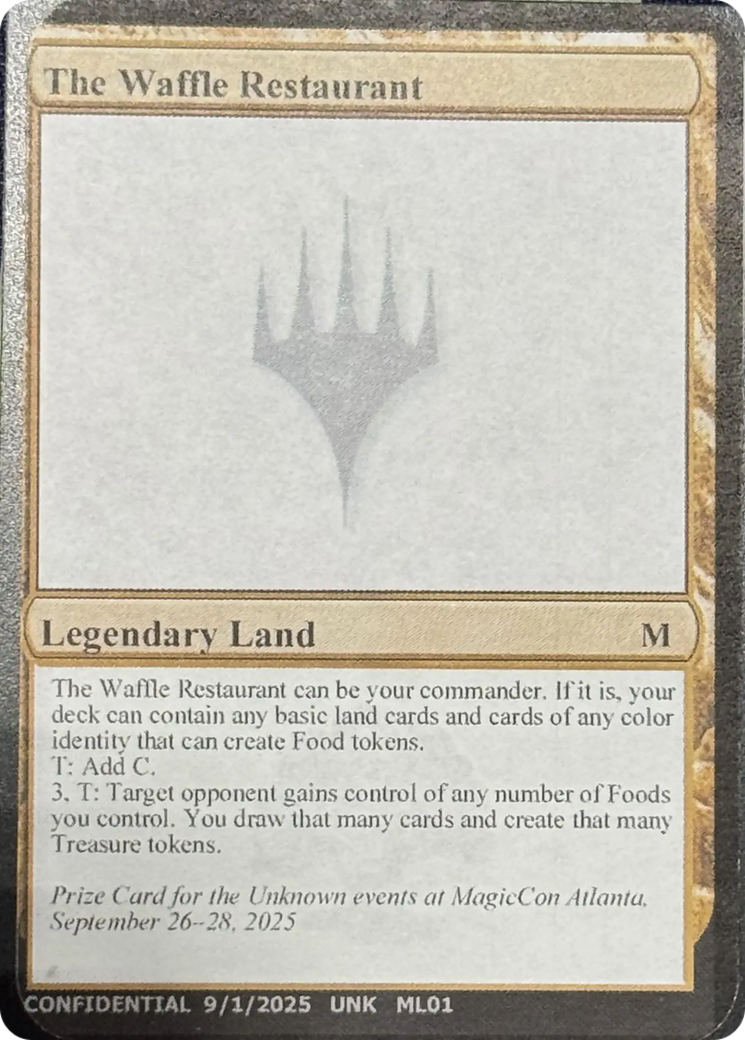 The Waffle Restaurant [Unknown Event] | Black Swamp Games