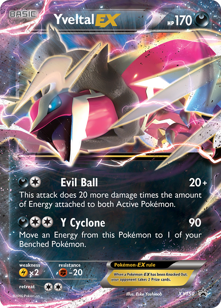 Yveltal EX (XY150) [XY: Black Star Promos] | Black Swamp Games