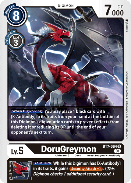 DoruGreymon [BT7-064] [Next Adventure] | Black Swamp Games