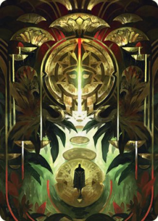 Jetmir's Garden 1 Art Card [Streets of New Capenna Art Series] | Black Swamp Games