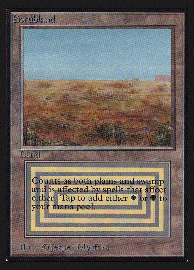 Scrubland [Collectors' Edition] | Black Swamp Games