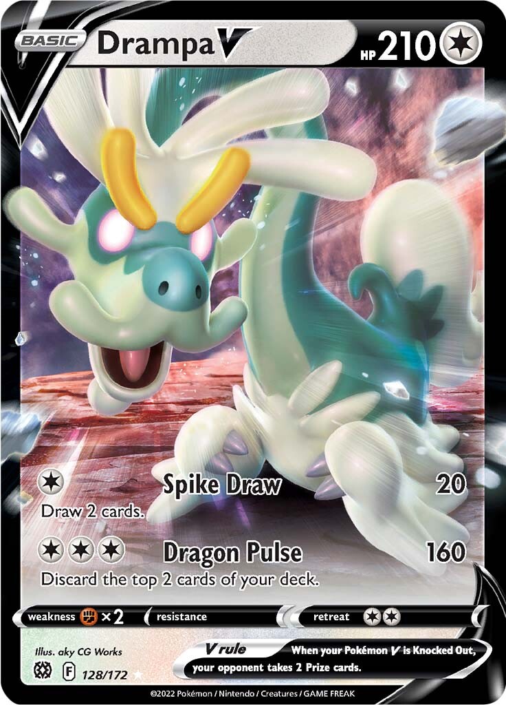Drampa V (128/172) [Sword & Shield: Brilliant Stars] | Black Swamp Games