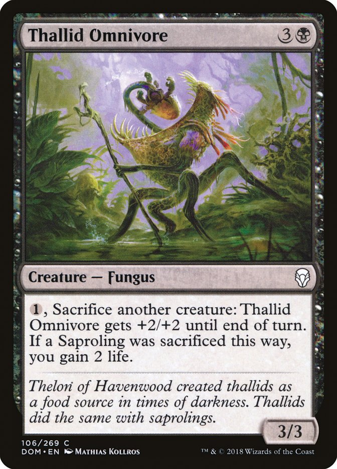 Thallid Omnivore [Dominaria] | Black Swamp Games