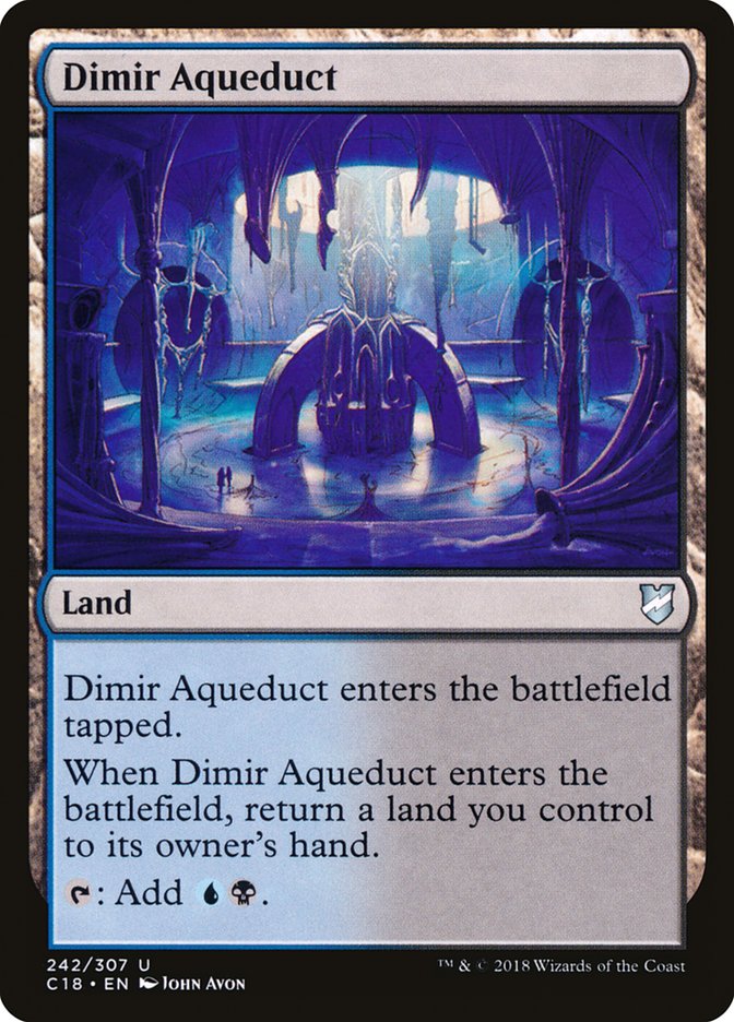 Dimir Aqueduct [Commander 2018] | Black Swamp Games