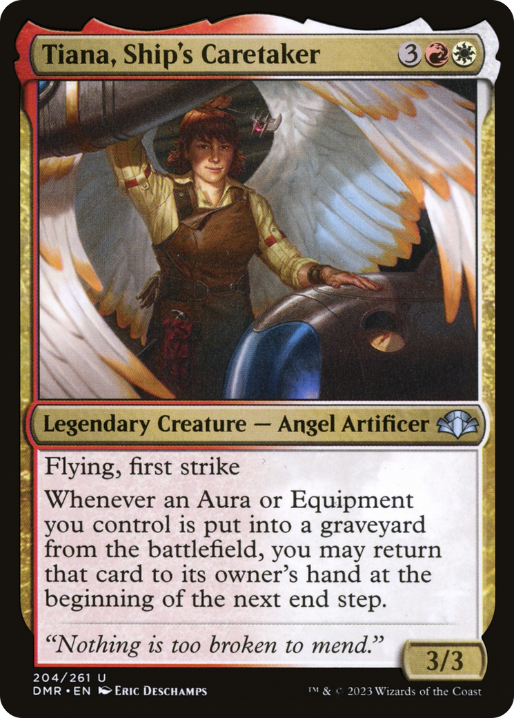 Tiana, Ship's Caretaker [Dominaria Remastered] | Black Swamp Games