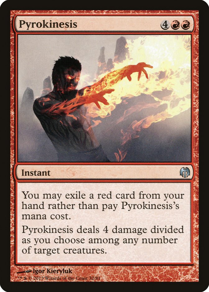 Pyrokinesis [Duel Decks: Heroes vs. Monsters] | Black Swamp Games