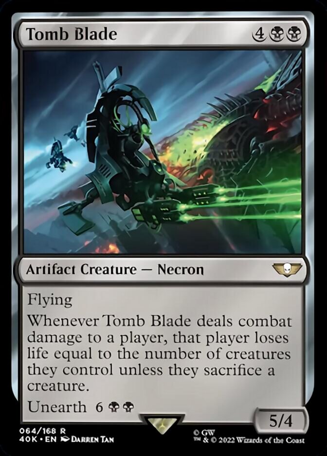 Tomb Blade (Surge Foil) [Warhammer 40,000] | Black Swamp Games
