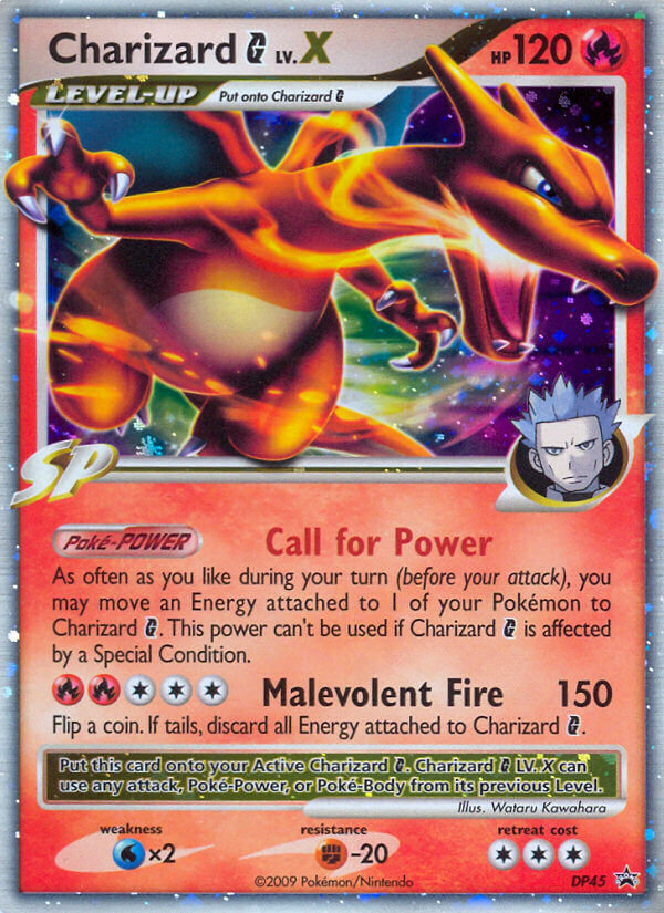 Charizard G LV.X (DP45) [Diamond & Pearl: Black Star Promos] | Black Swamp Games