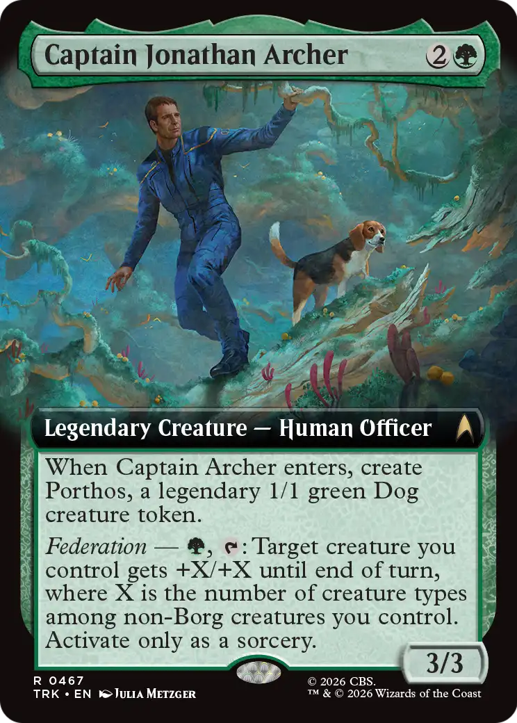 Captain Jonathan Archer (Extended Art) [Star Trek] | Black Swamp Games