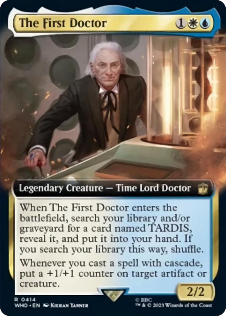 The First Doctor (Extended Art) [Doctor Who] | Black Swamp Games