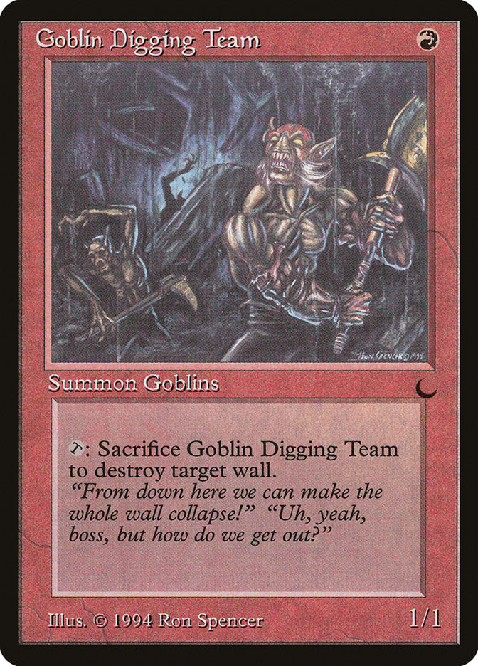 Goblin Digging Team [The Dark] | Black Swamp Games