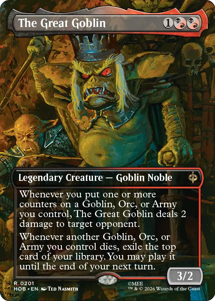 The Great Goblin (Borderless) [The Hobbit] | Black Swamp Games