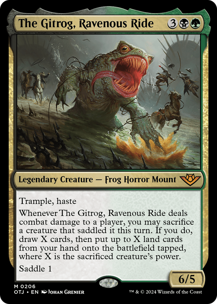 The Gitrog, Ravenous Ride [Outlaws of Thunder Junction] | Black Swamp Games