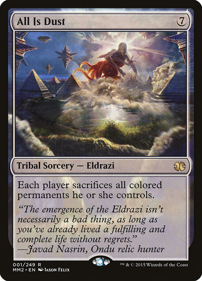 All Is Dust [Modern Masters 2015] | Black Swamp Games