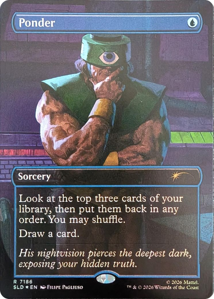 Ponder (7186) [Secret Lair Drop Series] | Black Swamp Games