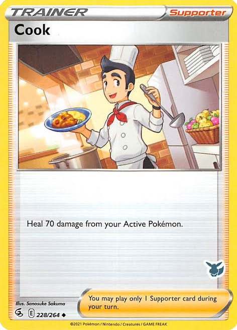 Cook (228/264) (Eevee Deck) [Battle Academy 2022] | Black Swamp Games