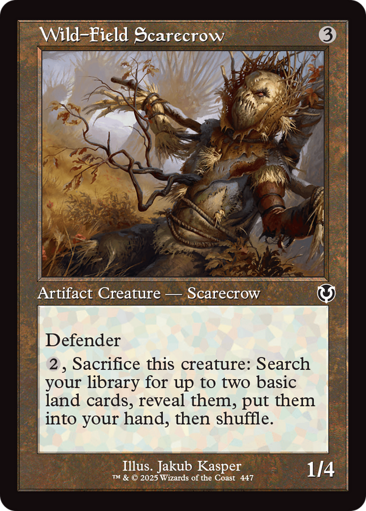 Wild-Field Scarecrow (Retro Frame) [Innistrad Remastered] | Black Swamp Games