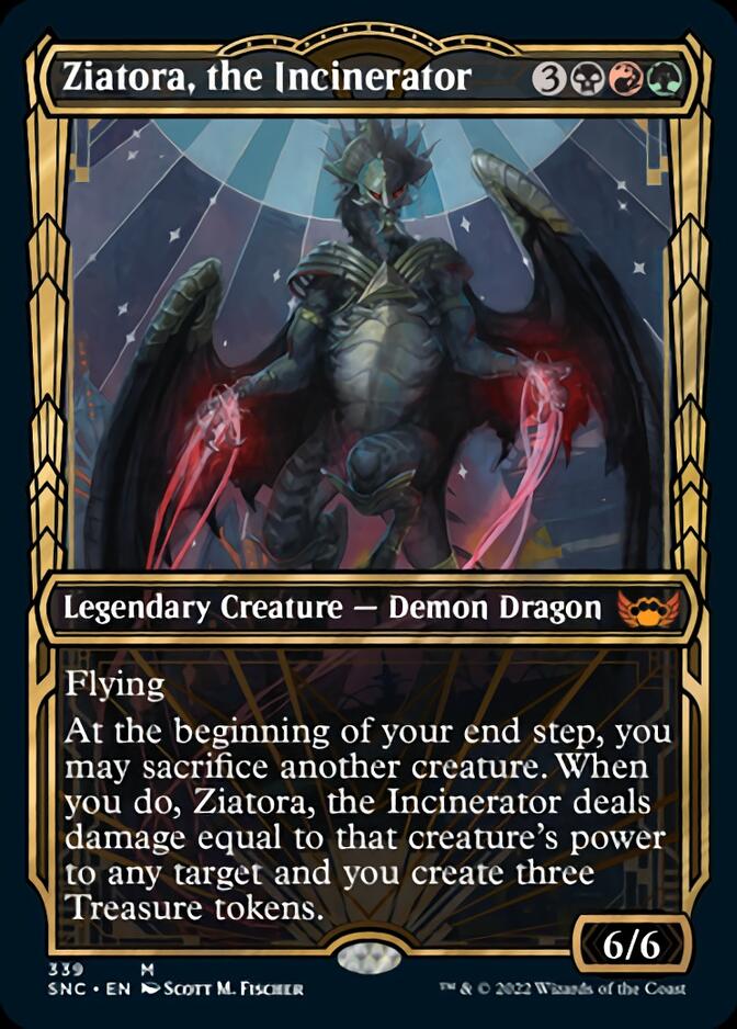 Ziatora, the Incinerator (Showcase Golden Age) [Streets of New Capenna] | Black Swamp Games