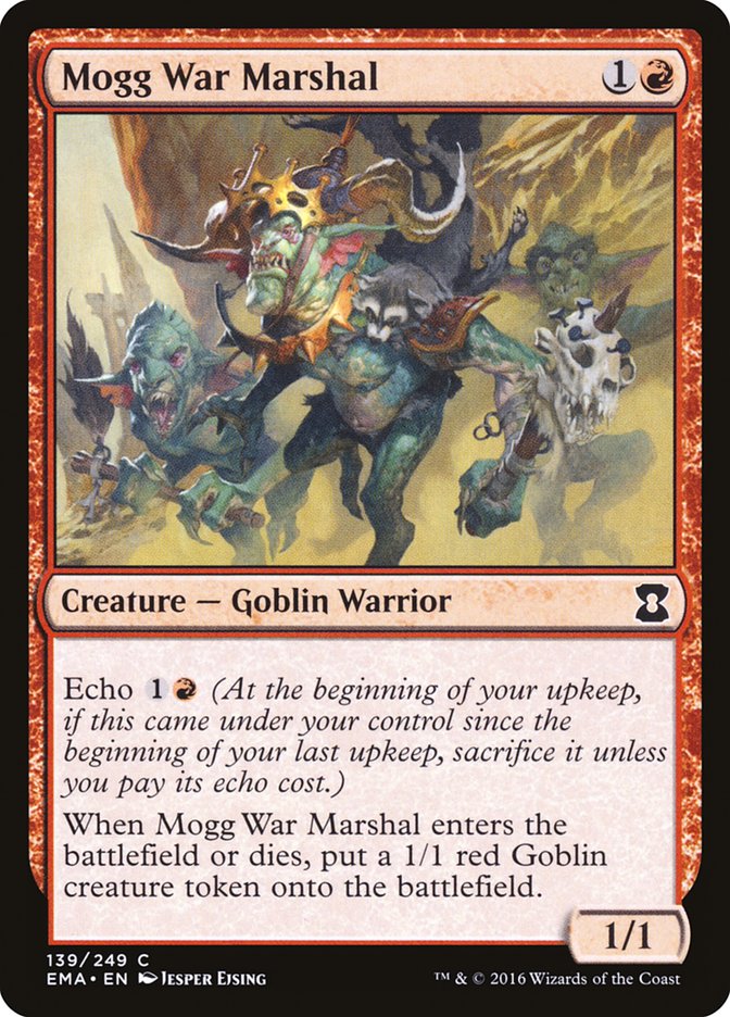 Mogg War Marshal [Eternal Masters] | Black Swamp Games