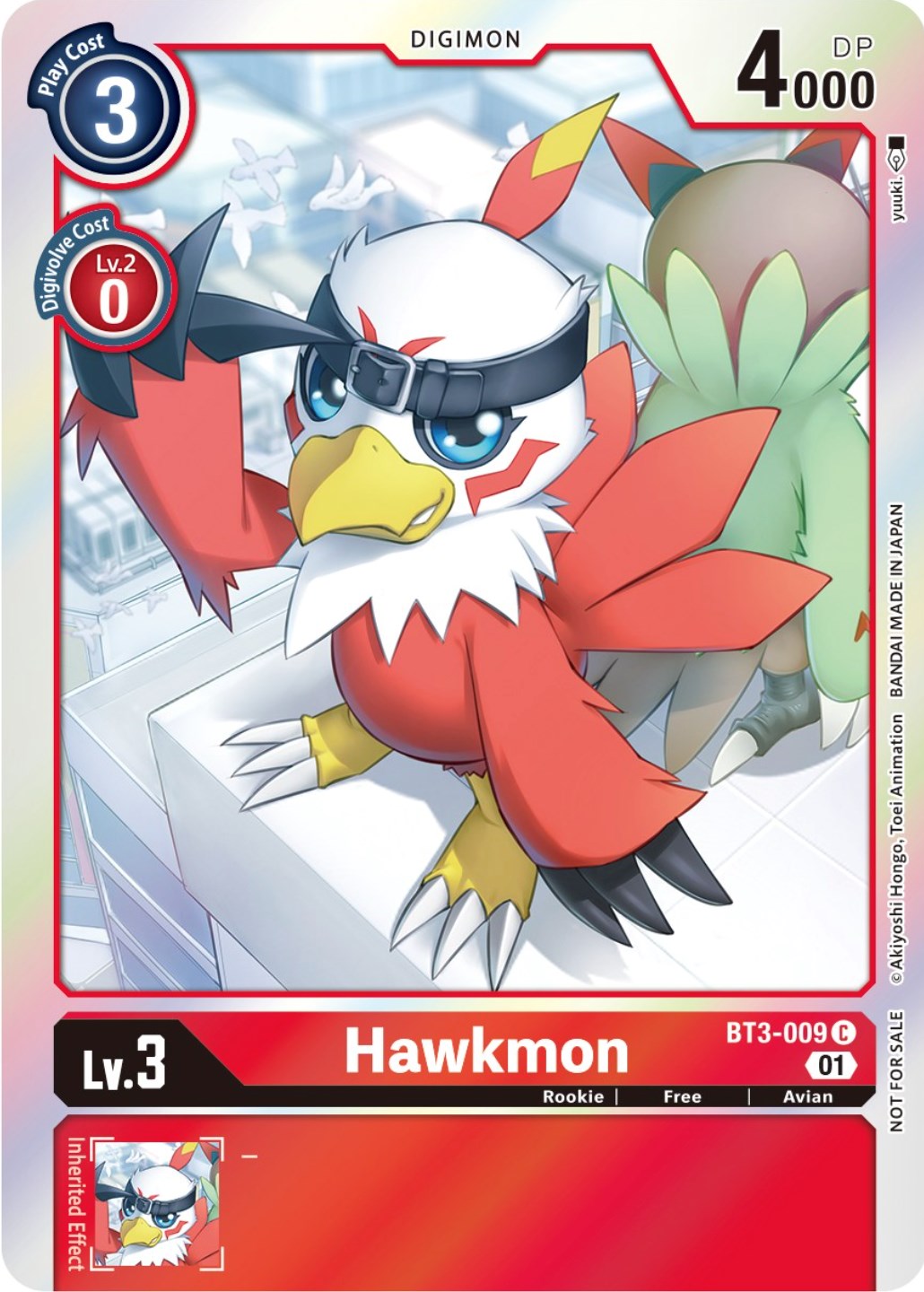 Hawkmon [BT3-009] (ST-11 Special Entry Pack) [Release Special Booster Promos] | Black Swamp Games