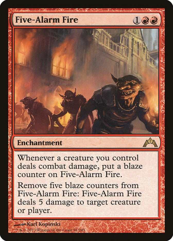 Five-Alarm Fire [Gatecrash] | Black Swamp Games