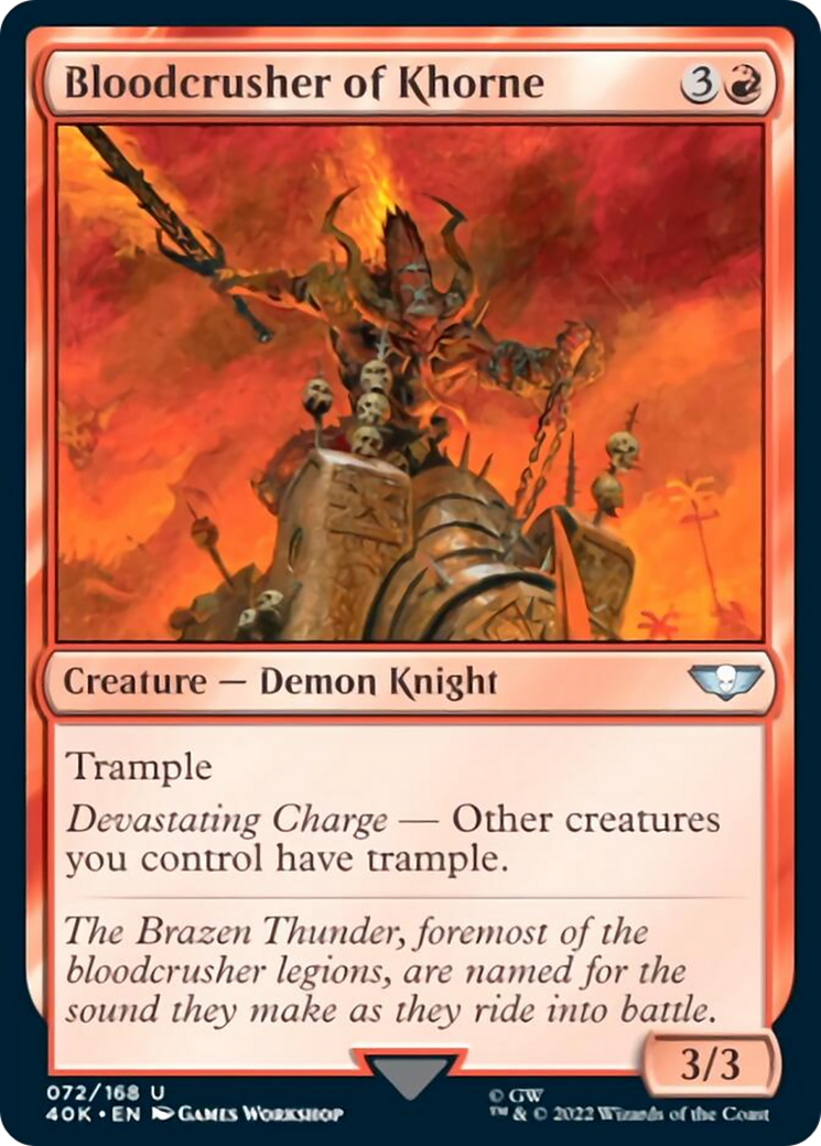 Bloodcrusher of Khorne [Warhammer 40,000] | Black Swamp Games