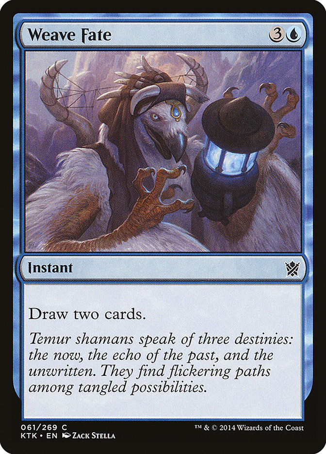 Weave Fate [Khans of Tarkir] | Black Swamp Games