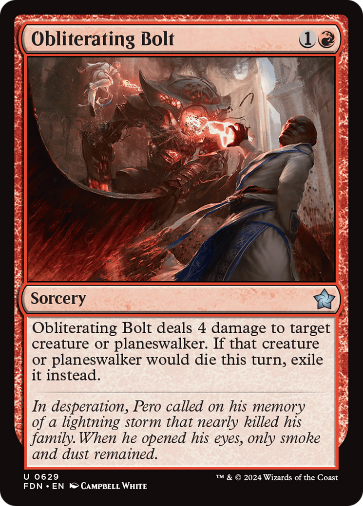 Obliterating Bolt [Foundations] | Black Swamp Games