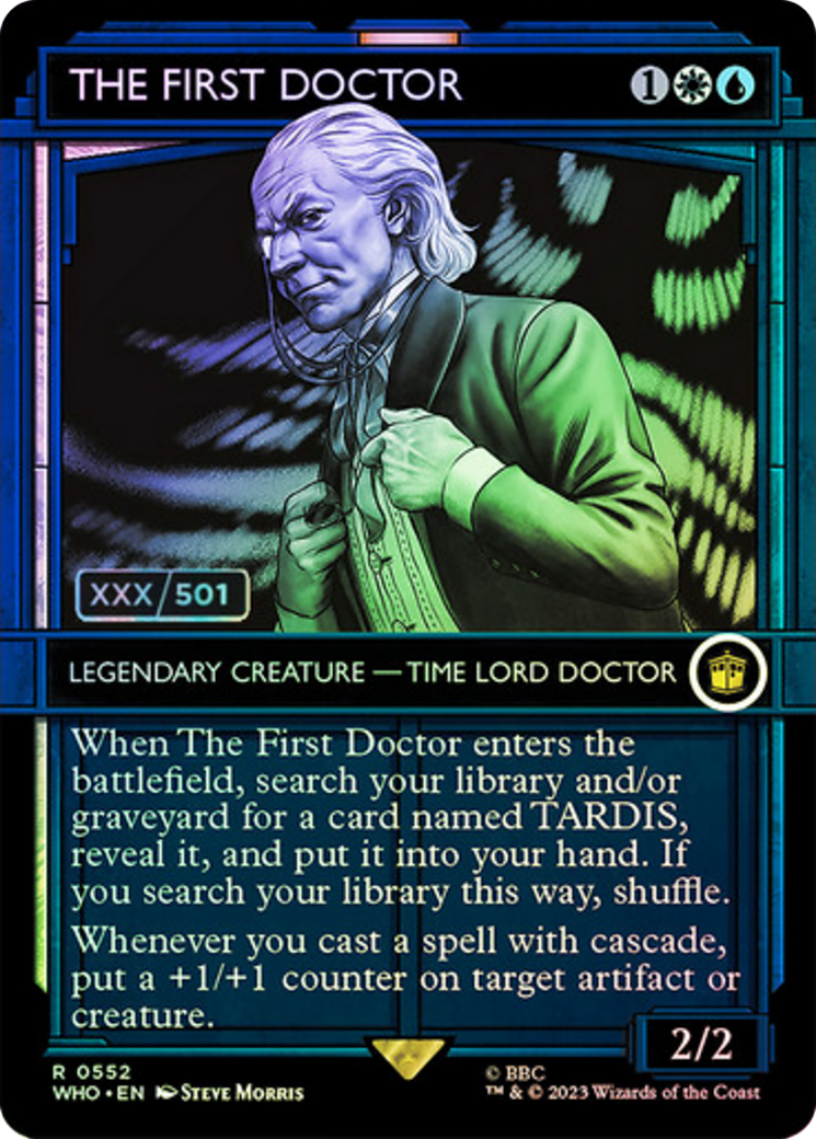 The First Doctor (Serial Numbered) [Doctor Who] | Black Swamp Games