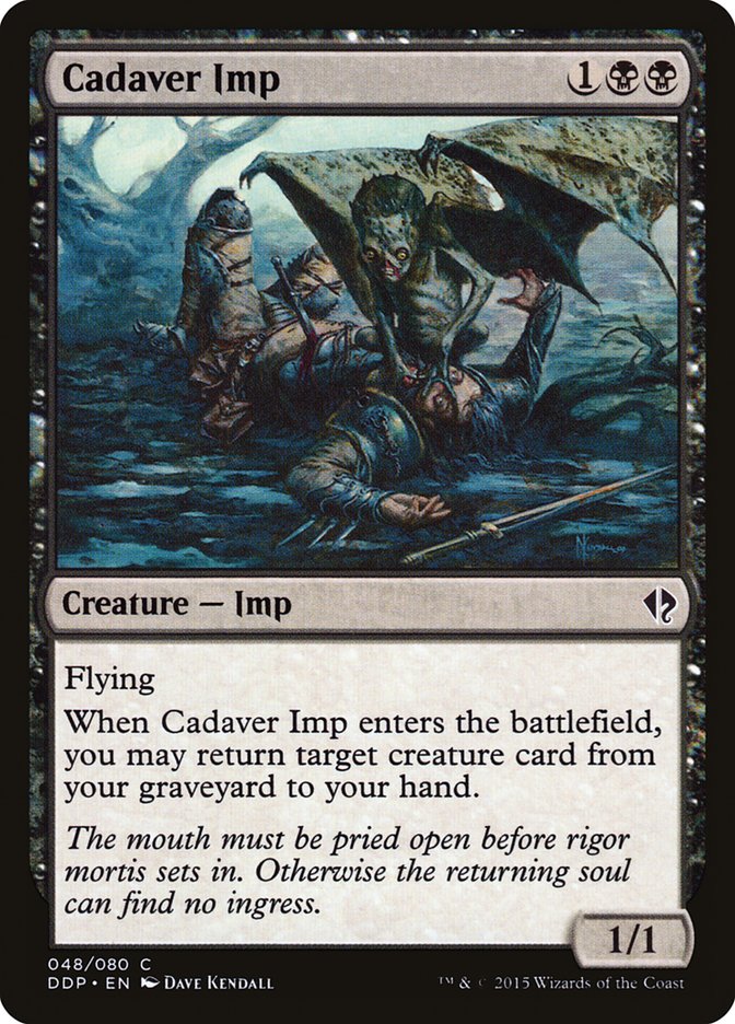 Cadaver Imp [Duel Decks: Zendikar vs. Eldrazi] | Black Swamp Games