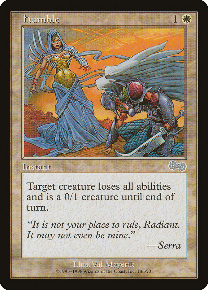 Humble [Urza's Saga] | Black Swamp Games