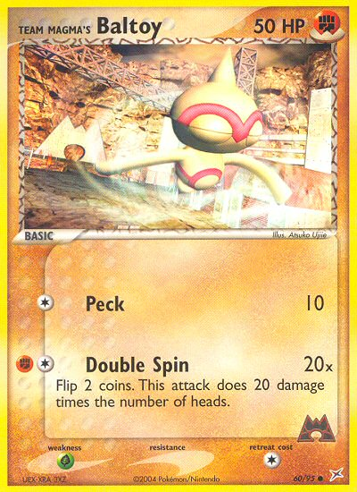 Team Magma's Baltoy (60/95) [EX: Team Magma vs Team Aqua] | Black Swamp Games