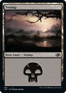 Swamp (105) [Jumpstart 2022] | Black Swamp Games