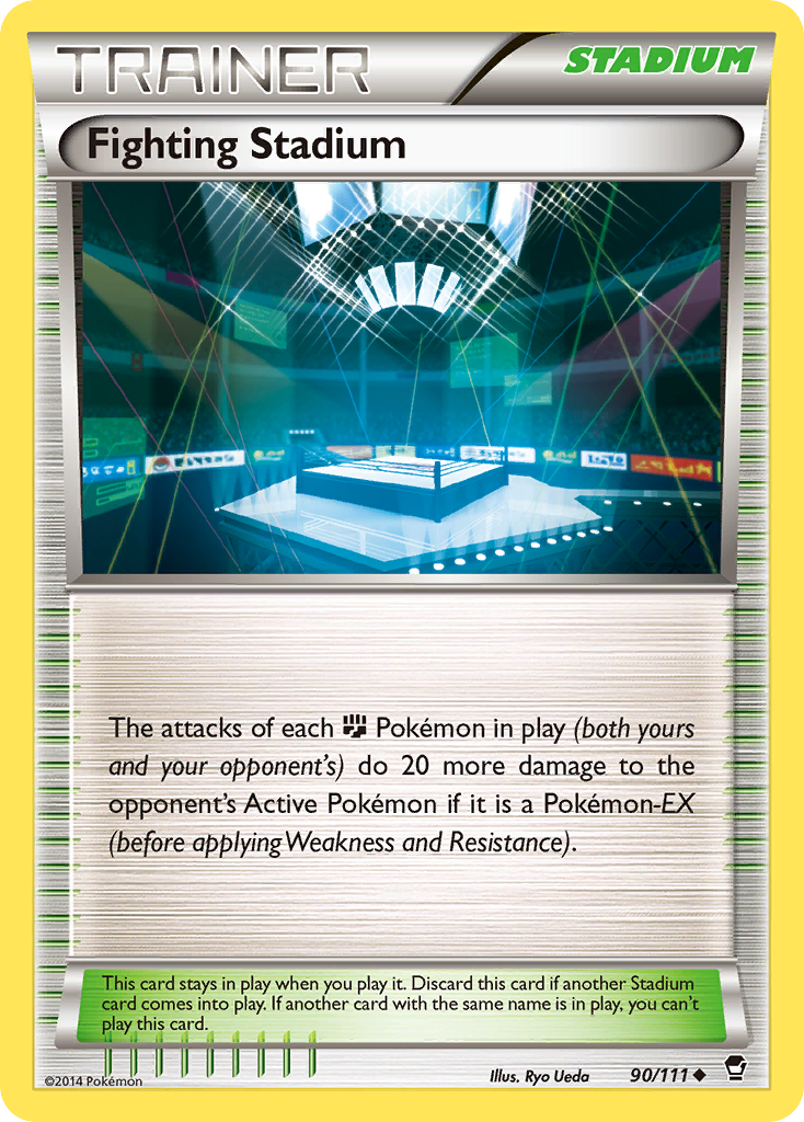 Fighting Stadium (90/111) [XY: Furious Fists] | Black Swamp Games