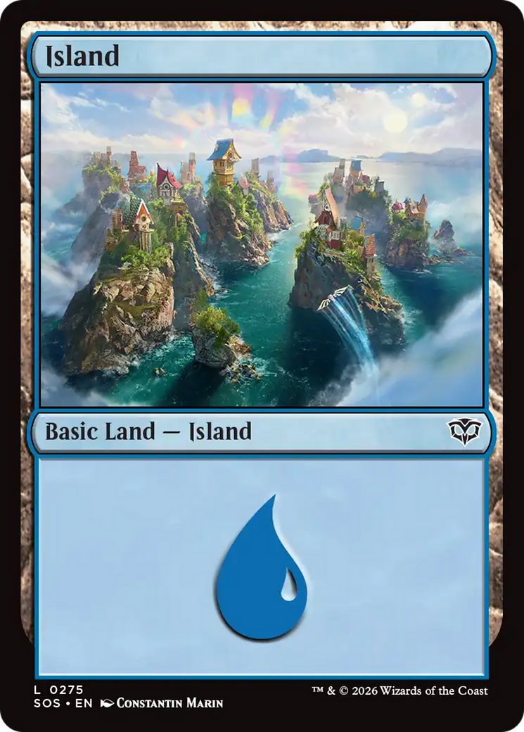 Island (0275) [Secrets of Strixhaven] | Black Swamp Games