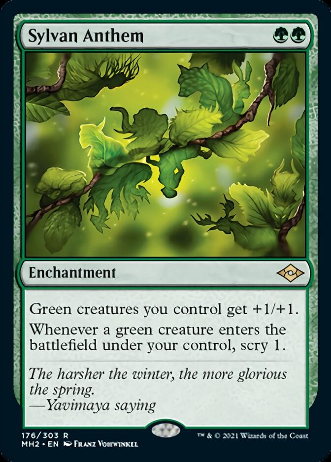 Sylvan Anthem [Modern Horizons 2] | Black Swamp Games