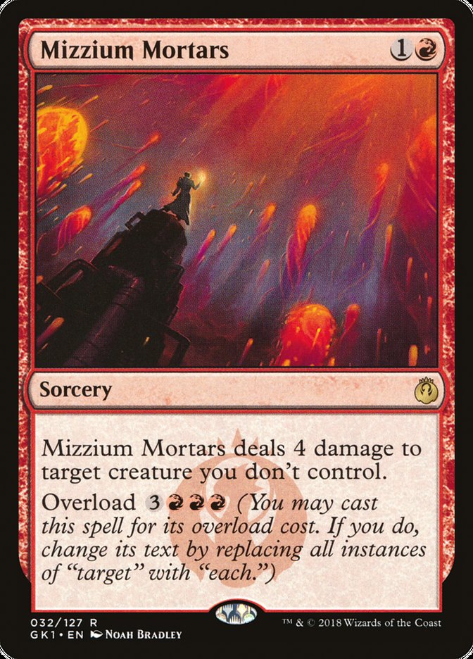 Mizzium Mortars [Guilds of Ravnica Guild Kit] | Black Swamp Games