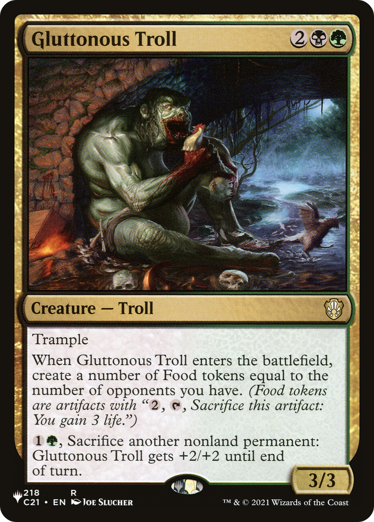 Gluttonous Troll [The List] | Black Swamp Games
