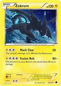 Zekrom (39/116) (Cosmos Holo) [Black & White: Plasma Freeze] | Black Swamp Games