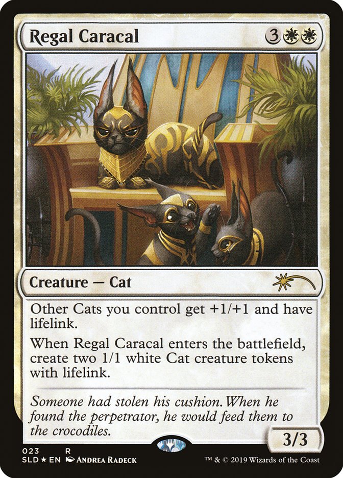 Regal Caracal [Secret Lair Drop Series] | Black Swamp Games