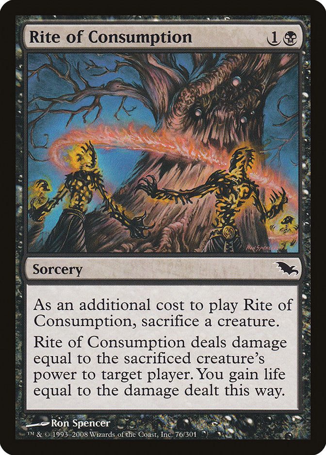 Rite of Consumption [Shadowmoor] | Black Swamp Games