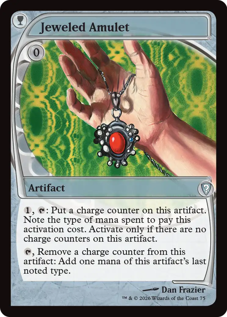 Jeweled Amulet (Future Sight) [Mystery Booster: Commander Edition] | Black Swamp Games