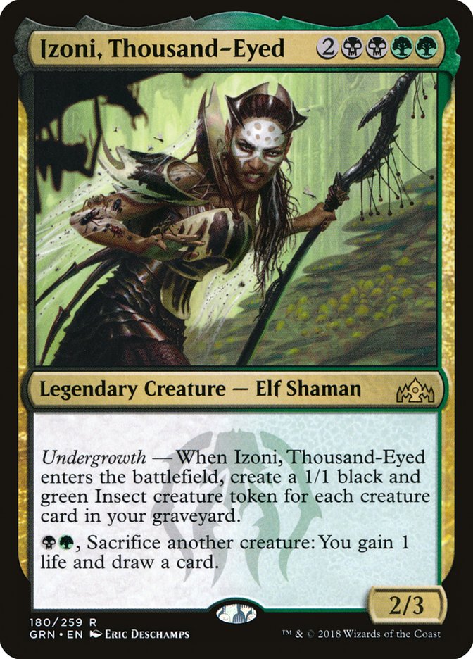 Izoni, Thousand-Eyed [Guilds of Ravnica] | Black Swamp Games