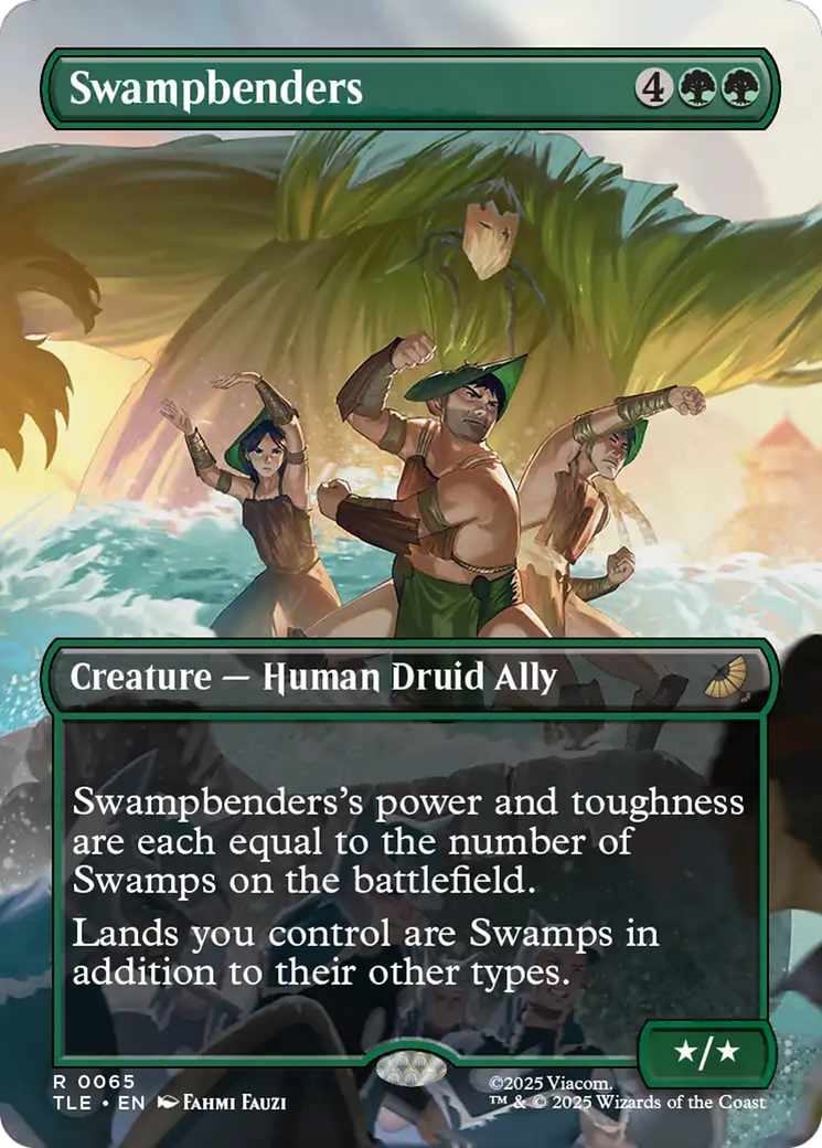Swampbenders (Borderless) [Avatar: The Last Airbender: Eternal-Legal] | Black Swamp Games
