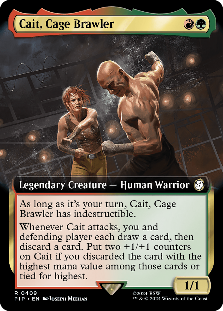 Cait, Cage Brawler (Extended Art) [Fallout] | Black Swamp Games