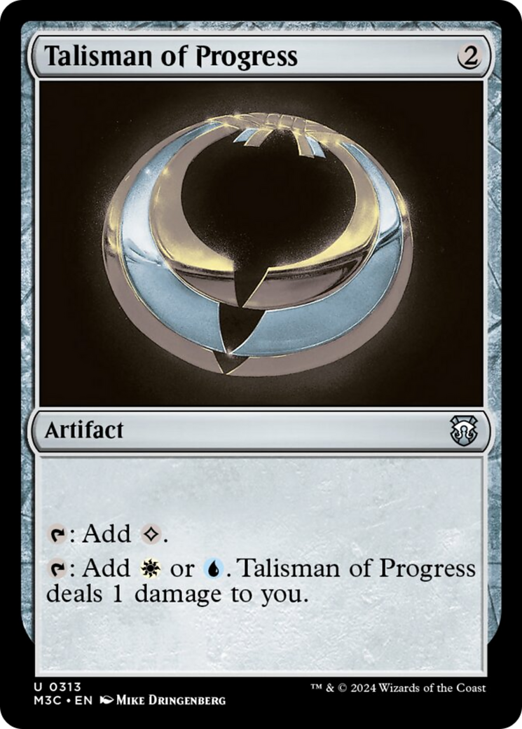 Talisman of Progress [Modern Horizons 3 Commander] | Black Swamp Games